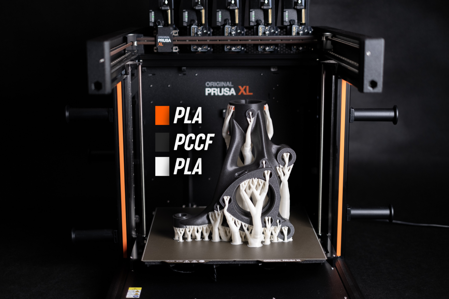 Original Prusa XL Single-Tool to Five-Head Upgrade