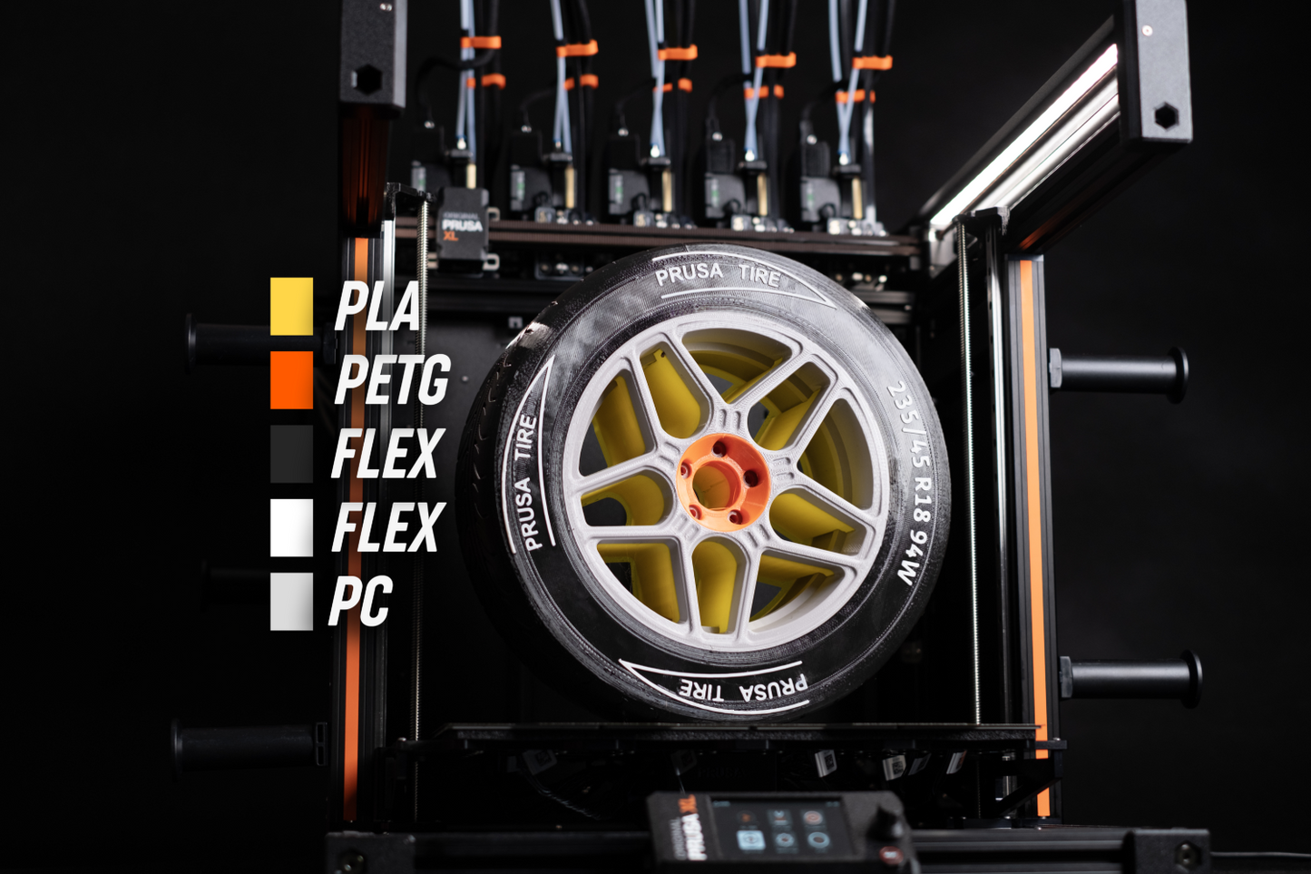 Original Prusa XL Dual-Head to Five-Head Upgrade